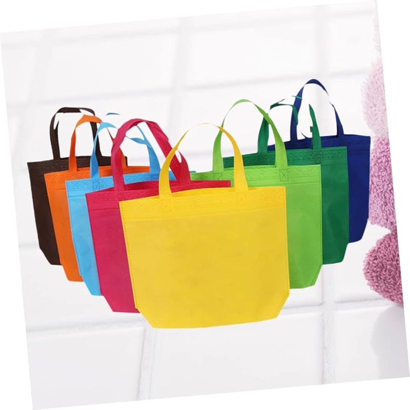 GLEAVI 12 حقيبة أطفال قابلة لإعادة الاستخدام من القماش غير المنسوج بألوان متنوعة - Image 5